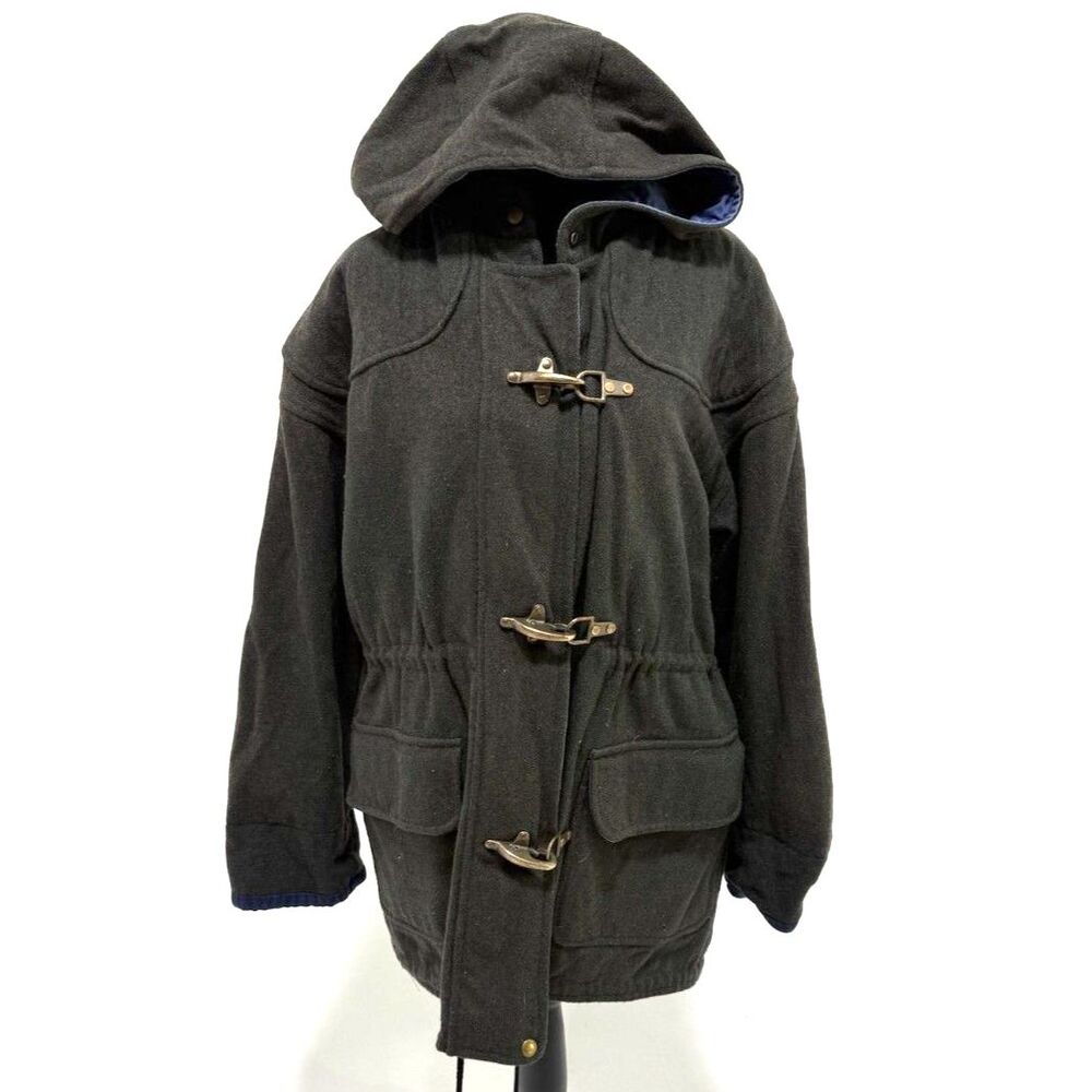 Braefair Vintage Men’s Coat Iconic reversible Jacket, cotton / wool - Picture 4 of 12
